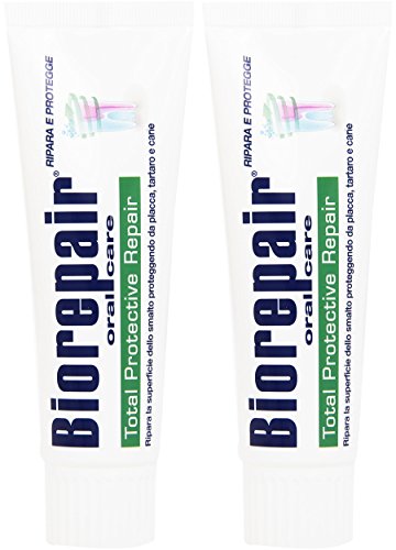 Coswell - Biorepair total protection toothpaste 75ml protect enamel & repair from acid erosion and plaque safe for whole family by biorepair