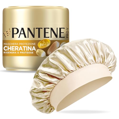 Pantene Pro-V Set Cuffia Seta Per Capelli + Maschera Capelli 300ml