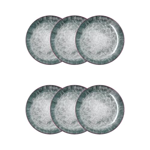 Bidasoa Stela Set 6 Platos Postre Porcelana 19cm Porcelana Apto Microondas Apilable