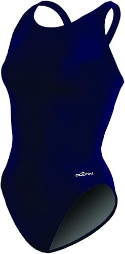 Dolfin XtraSleek Womens' One Piece Swimsuit - Athletic HP Back, Competition Swim