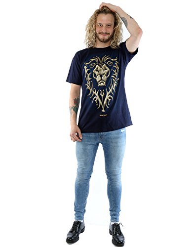 Warcraft Uomo Alliance Emblem Maglietta