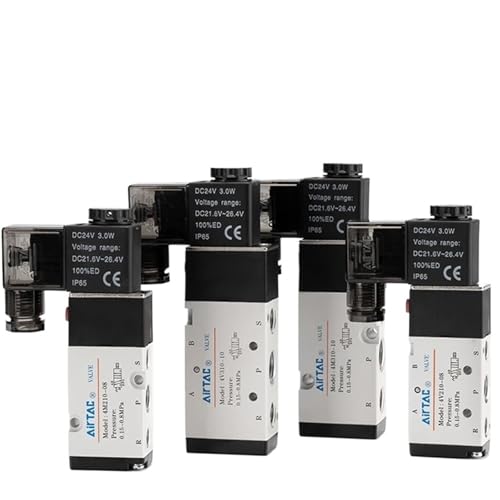 Électrovanne électrique 4V210-08 commande directionnelle magnétique stable - 5