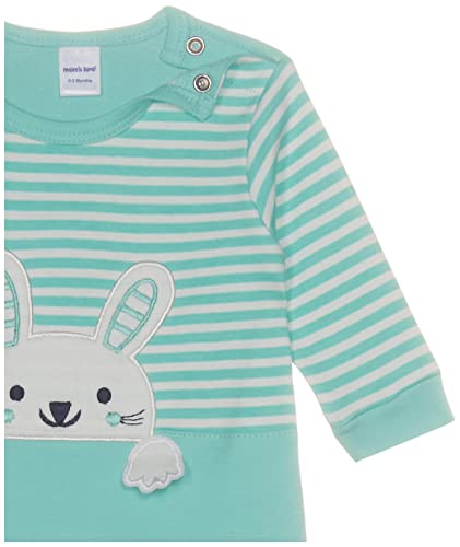 Image of Mom's Love ML Girls INF Bunny with Bow Romper Regular fit Baby and Toddler Sleepers