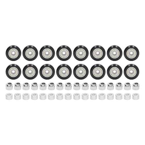 Poulie pour imprimante 3D anti-vibration en POM stable et acier - Pack 48