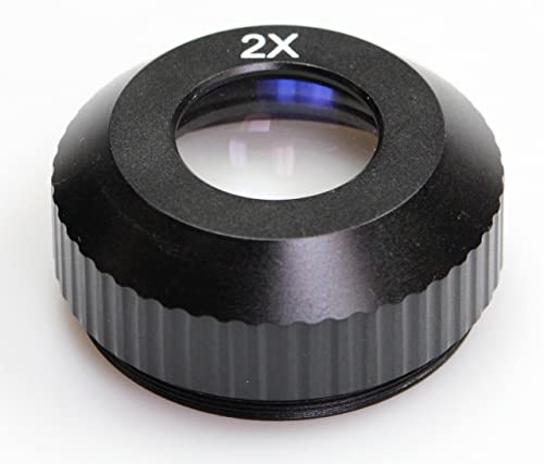 Lentilles de microscope de rechange OZB-A4205 compatibles Kern Optics en lot de 2