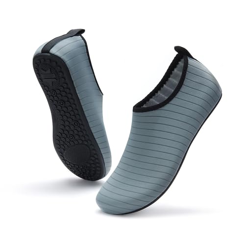 Tanamo Water Shoes for Women Men Quick-Dry Aqua Socks Swim Beach Barefoot Yoga Exercise Wear Sport Accessories Pool Camping Must Haves Adult Youth Size