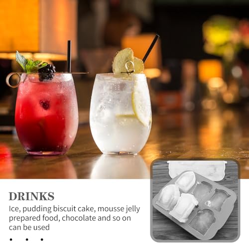Molde para cubos de hielo con tapa Halloween Beaupretty miniatura 3