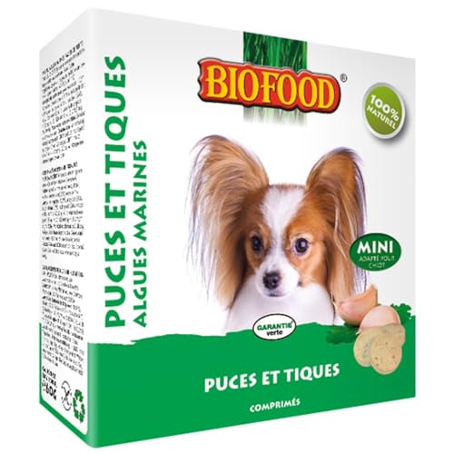 Biofood Knoblauchtabletten - Meeresalgen - 100 Stück - Mini