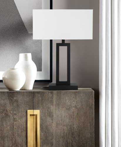 Lámpara de mesa blanca Yosoan para interiores miniatura 3