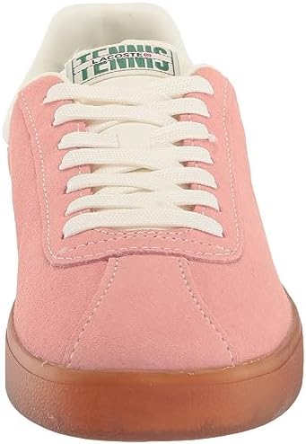 Lacoste Women's BASESHOT 223 2 SFA Sneaker, LT BLU/DK Gum, 7 | Image 1