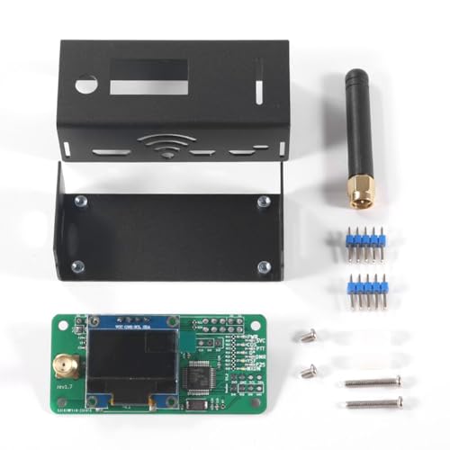 Pantalla digital MMDVM Hotspot portátil JumboSpot RadioStation WiFi módem de voz compatible con DMR Dstar P25 SystemFusion Communications totalmente montado, probado y resistente, carcasa de aluminio