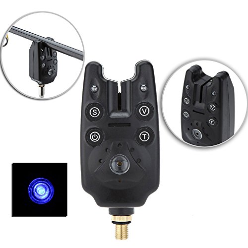image for Lixada Fishing Bite Alarm,Sensitive Fishing Bite Alert Sound Alarm Sen