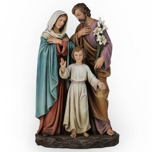 BC Catholic 12 H Holy Family Statue Youth Jesus St.Joseph Virgin Mary