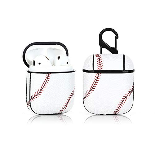 LEWOTE Airpods - Funda de piel para Apple Airpods 1 y 2 (ideal como regalo para niñas y niños o parejas)