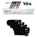 Produktbild 10x Eurotone Toner für Xerox Phaser 6020 6022 wie 106R02756 - 106R02759 Set