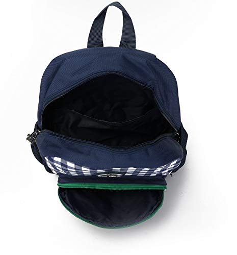 Image of Reelay mee 12 L Light Weight, Polyester Backpack for Jr /Sr KG kids - 2727 (R Blue)