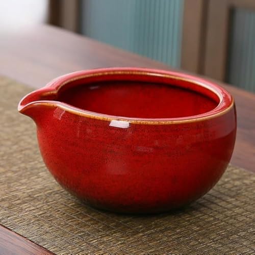 GEBYUI 陶器抹茶碗 茶道伝統風 注水口付き実用設計 抹茶・お茶専用セット 人気祝いギフト・プレゼント 伝統工芸茶碗 家庭・茶道教室両用?