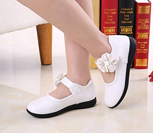 Girl's Strap Mary Jane School Uniform Dress Flat Shoes3