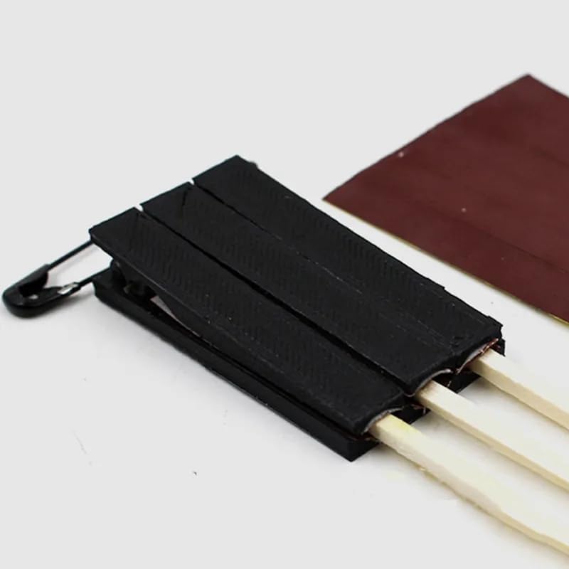 SUMAG Lit Match Productor Trucos de magia Primer plano Ilusiones Trucos mentalismo Accesorios (tres veces)