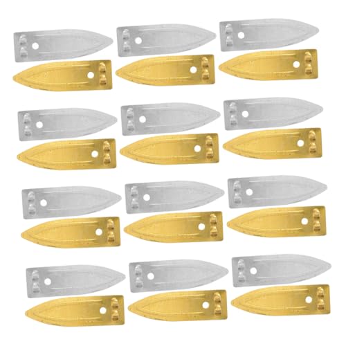 SUPVOX Ánodo De Zinc En Tiras De Cobre De 40 Piezas para Galvanoplastia Placas De Zinc Tiras De Cobre Y Zinc