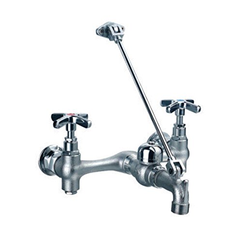 Whitehaus WHFSA980-C 1 2-Handle Laundry Faucet, Chrome