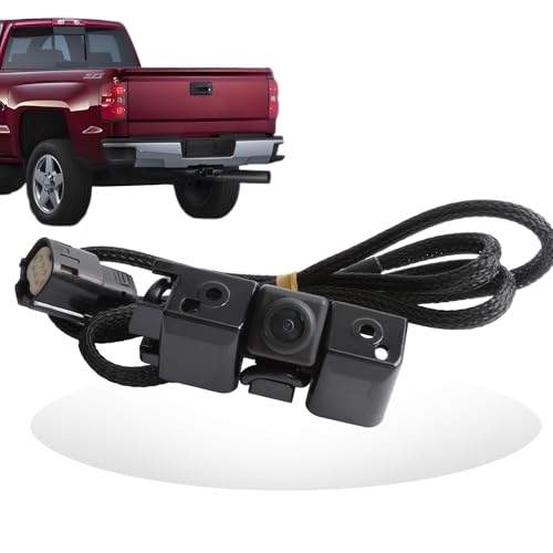 Image of MITZONE Rear View Backup Camera for Car Compatible with 2014 2015 Chevy Cheyenne Silverado GMC Sierra 1500 2500 3500 Truck Pickup Parking Asist Camera 1080P HD 170 Wide-Angle 23306741 22803702