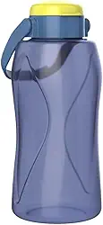 Garrafa De Água Max 1,5lt Com Alça Suporte Celular Grande (Azul)