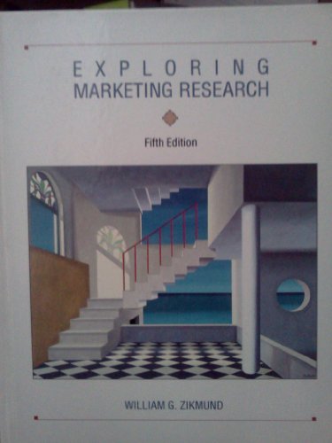 Exploring Marketing Research 0030981360 Book Cover