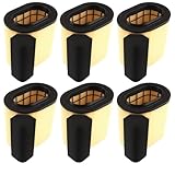 maXpeedingrods FA-1927 FA1927 6 Pack Air Filter Element Assembly for Ford F-250/F-350/F-450/F-550