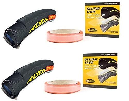 Tufo 2 Cubiertas Tubular S33 Pro + 2 Cinta Adhesiva Tubular 19mm (Medida, 700x24) Cover