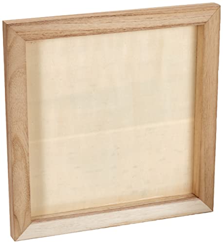 Artemio VITAB3030 Marco de Madera Natural para Decorar, 30 x 30 cm