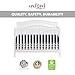 Oxford Baby North Bay 4-in-1 Convertible Crib, Snow White, GreenGuard Gold Certified