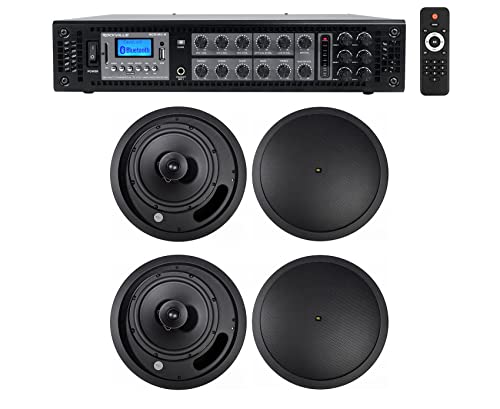 Rockville 6-Zone Amplifier+(4) 8