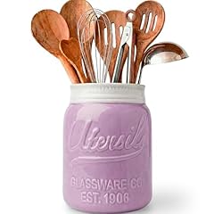 Purple | Jar Utensil Holder