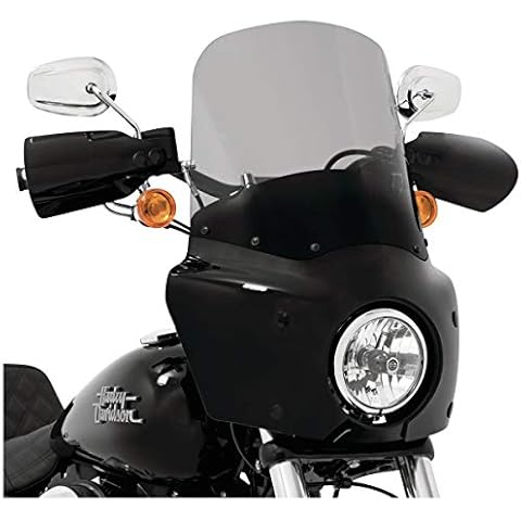 Memphis Shades 15" Black Smoke Road Warrior Windshield MEP86912 Cover