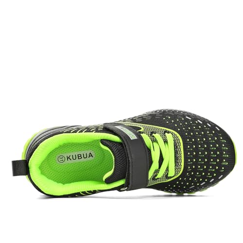 Image of KUBUA Kids Sneakers Lightweight Boys Girls Tennis Shoes | Breathable, Comfortable, Non Slip, Easy to Put On, Running, Walking, Gym, School, Daily Play, Toddler