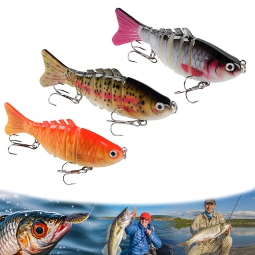 Robotic Fishing Lure for Freshwater & Saltwater, Bionic Swimming Bait,