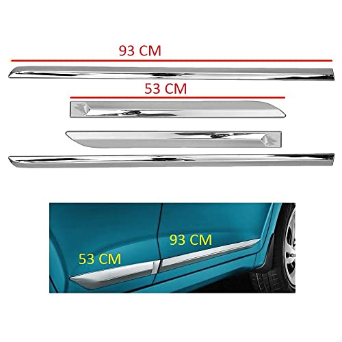 Image of Car Door Side Beading Chrome for Tata Indigo Manza (2009-2016)
