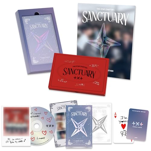  The Star Chapter: SANCTUARY 7th Mini Album (Random Ver.) Lyric Book + Sticker + CD + Poster + Postcard + 5 Extra Photocards Official K-POP Sealed Album
