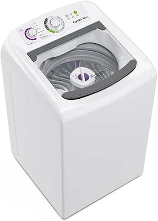  Máquina de Lavar Consul 12 kg Branca com Dosagem Econômica e Ciclo Edredom - CWH12BB 110V 