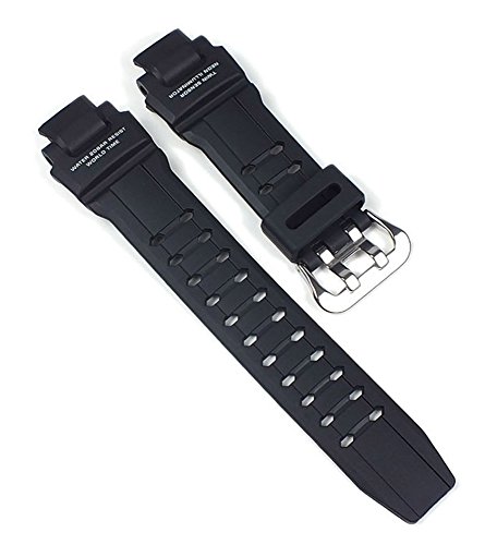 Preisvergleich Produktbild Casio Uhrenarmband Resin Band Schwarz GA-1000