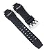 Produktbild Casio Uhrenarmband Resin Band Schwarz GA-1000
