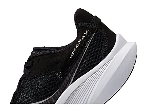 Image of Saucony Womens Kinvara 14 Running Sneakers Shoes - Black
