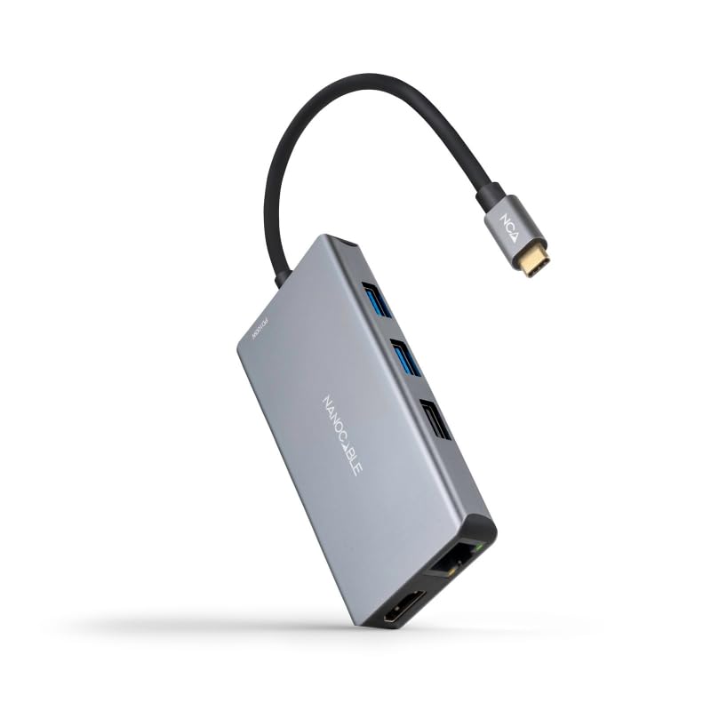 HUB USB - koncentrator USB-C z 9 portami USB 3.2, kablem 15 cm, wysoką prędkością transferu i kompaktową konstrukcją. Idealny do wielu urządzeń*