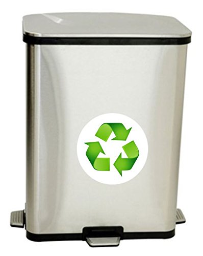 Recycle Sticker Trash Decal for a Recycling Trash Can 5