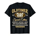 T-Shirt 38. Geburtstag Herren Damen 38 Jahre Deko