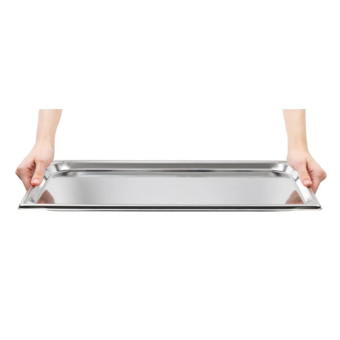 1/1 de acero inoxidable Bourgeat K450 – Gastro Norm cacerola, 20 mm