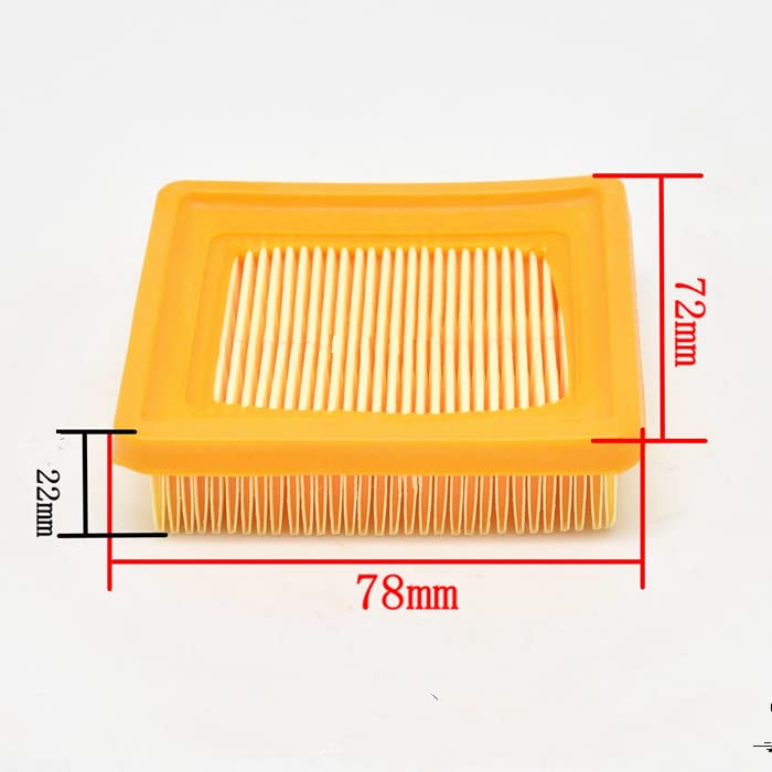 Filtr powietrza pasuje do ST. Wymiana filtra powietrza kosy spalinowej FS235 FR235 wymiana części zamiennych (Color : 10 pcs)