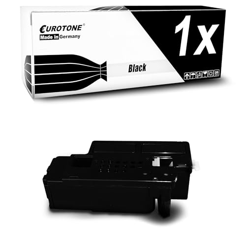 Toner Dell C1660w noir Eurotone 593-11130 pour stopper les pannes d'encre