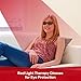Morfone Red Light Therapy Glasses - Eye Protection for Red Light Therapy (600nm-940nm) - Red Light Therapy Goggles for Home & Spa Use